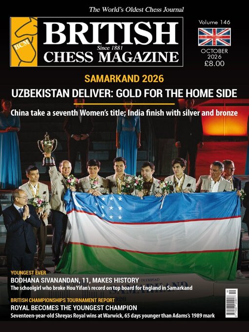 Cover image for British Chess Magazine